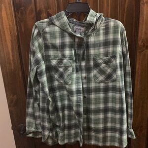 Carhartt Olive Checkered Shirt